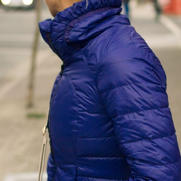 Lululemon Down Town Puffy Jacket, Color Pigment Blue - Picture 2 of 11